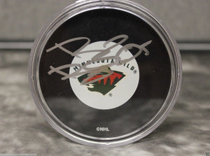 Tube Hockey Puck Holder Display Case  BCW Memorabilia Autograph