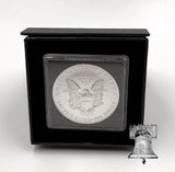 Airbox Q1 Coin Display Setup Box Stand + 2x2 Quadrum Snap Capsules