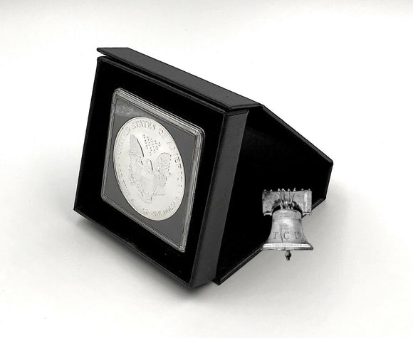 Airbox Q1 Coin Display Setup Box Stand + 2x2 Quadrum Snap Capsules
