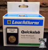 Lighthouse QUICKSLAB Coin Holder Slab Storage 14-41mm Capsule Case