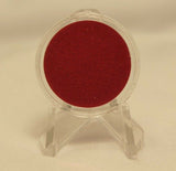 TCD Red White Blue Black Coin Holder Capsule Case 1 Gram Silver Gold Bar & Black or Clear Display Stand