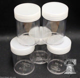 BCW Coin Holder Tube Plastic Storage Tubes Screw Cap