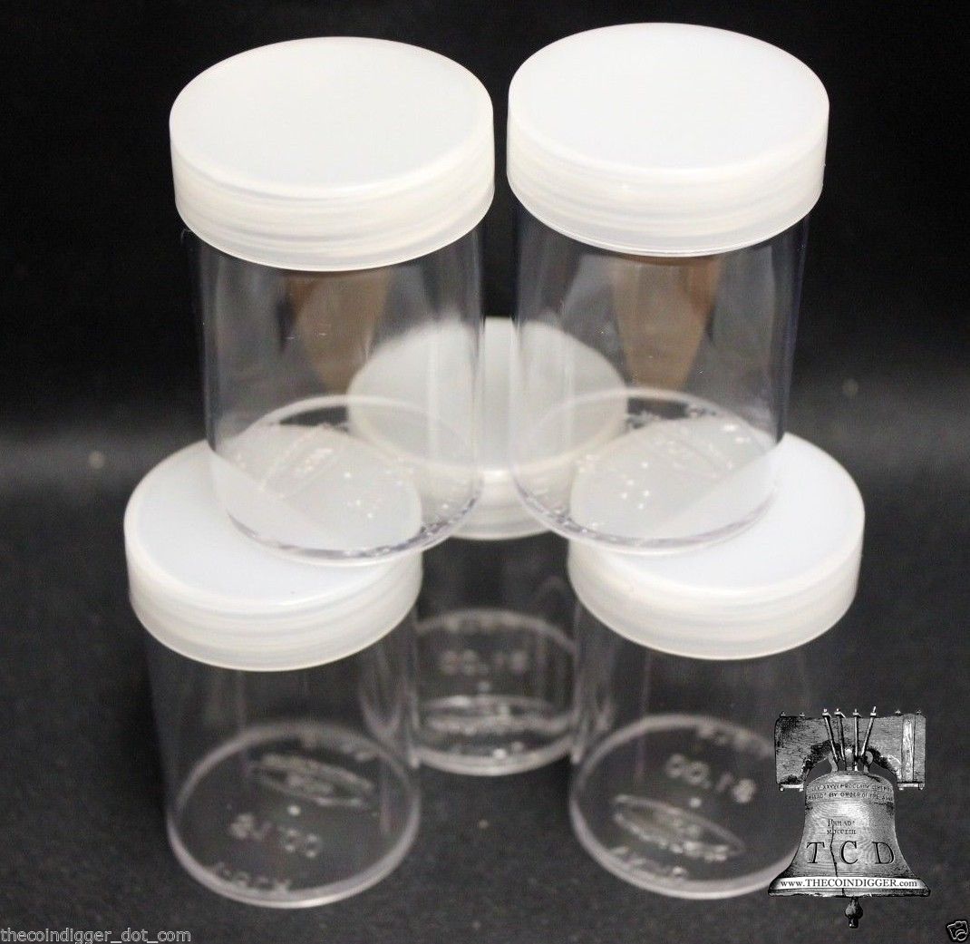thumbnail image 2 of BCW Nickel Tube Coin Holders - Round, 3 Count, For Collectors 2 of 4