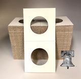 BCW 2x2 Coin Holder Flip (YOU CHOOSE) Penny Nickel Dime Quarter Half Dollar Large Dollar Small Dollar Mylar Cardboard Storage Flips
