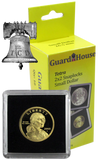Guardhouse Tetra Capsule Case 2x2 Coin Holder Snap Lock 9 US Mint Sizes